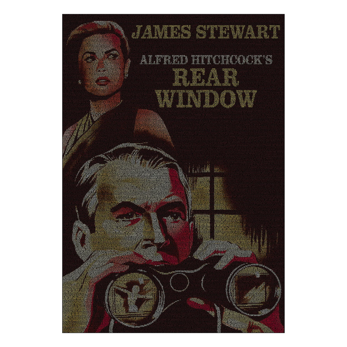 Rear Window - Danish Poster