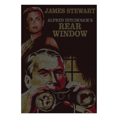 Rear Window - Danish Poster